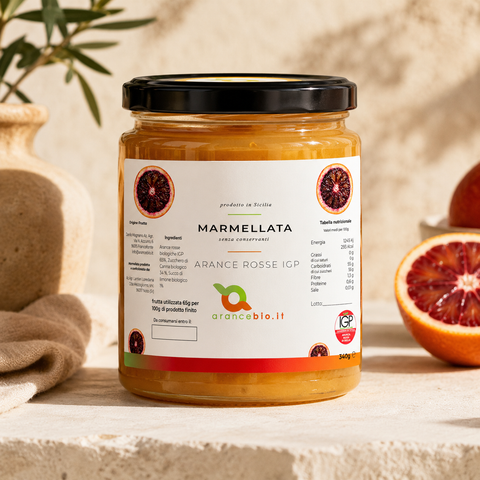 Marmelade aus Blutorangen (6 Gläser)