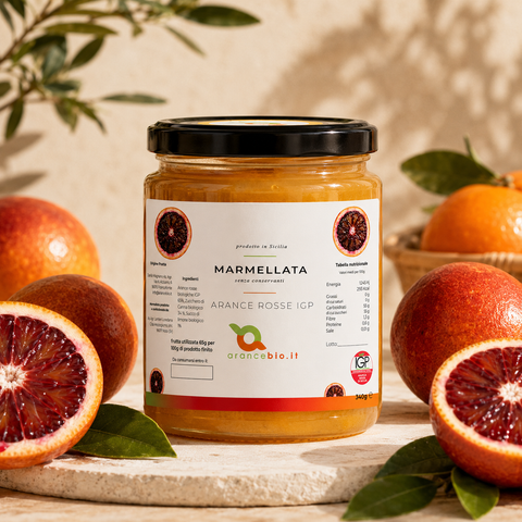 Marmelade aus Blutorangen (6 Gläser)