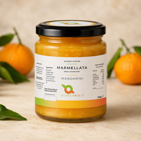 Mandarinenmarmelade (6 Gläser)