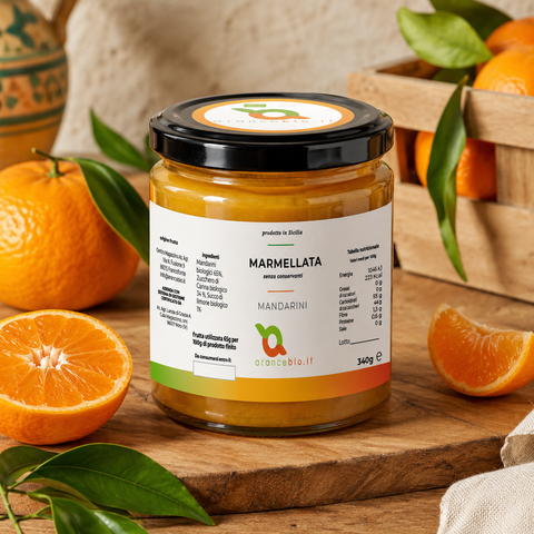 Mandarinenmarmelade (6 Gläser)