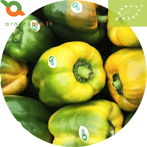 Bio-gelbe Paprika