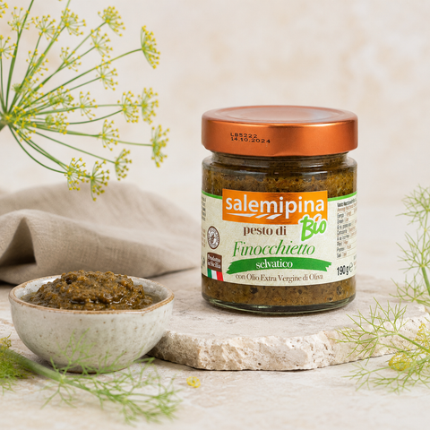 Bio-Pesto aus wildem Fenchel