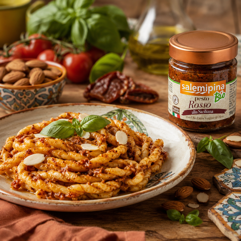 Sizilianisches rotes Pesto